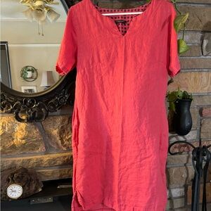 Lungo Larno 100% Linen dress